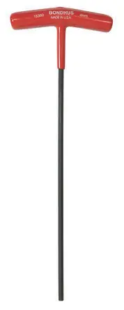 Produktfoto 1 von Bondhus Sechskantschlüssel Gebogen Zoll, Metrisch Lang 4 mm
