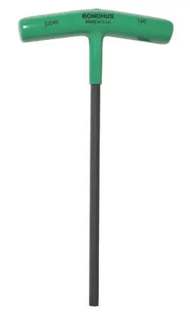 Bondhus TORX®-Steckschlüssel T-Griff Lang Hochdrehmomentstahl, T40