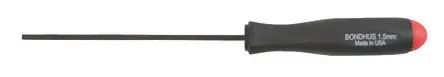 Produktfoto 1 von Bondhus 1.5 mm Sechskant-Kugelschraubendreher, Stahl