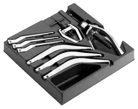 Produktfoto 1 von Facom Abziehermodul Werkzeugsatz, Modul 9-teilig