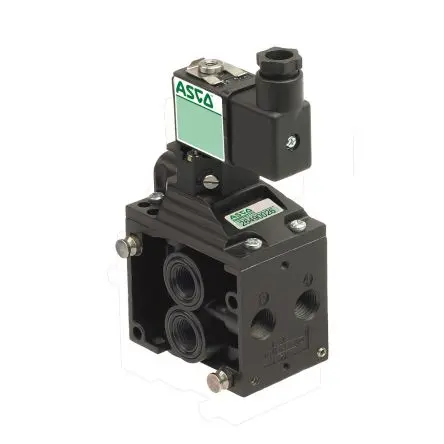 Produktfoto 1 von EMERSON – ASCO 4/2 263-264 Magnetventil G 1/4 Zoll, G 1/8 Zoll, Magnet/Luft-betätigt 230V