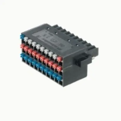 Produktfoto 1 von Weidmuller Steckbarer Klemmenblock Steckverbinder 30-Kontakte 3.5mm-Raster