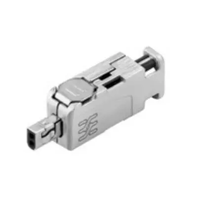 Produktfoto 1 von Weidmüller Stecker Ethernet-Steckverbinder, 1-Port 2-polig Kabel