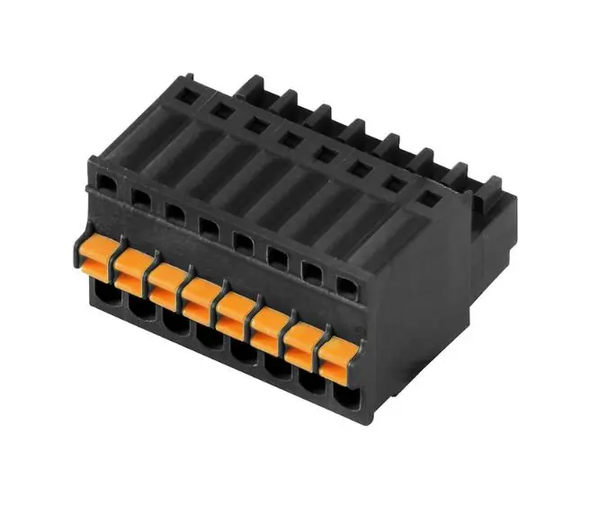 Produktfoto 1 von Weidmuller Steckbarer Klemmenblock Steckverbinder 3-Kontakte 2.5mm-Raster