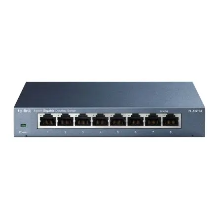 Produktfoto 1 von TP-Link Ethernet-Switch 8-Port Unmanaged 1000Mbit/s