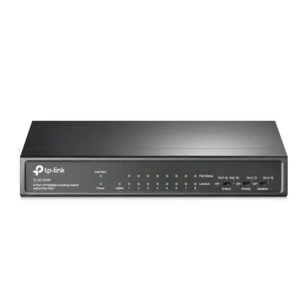 Produktfoto 1 von TP-Link Ethernet-Switch 9-Port Unmanaged Power Over Ethernet 100Mbit/s