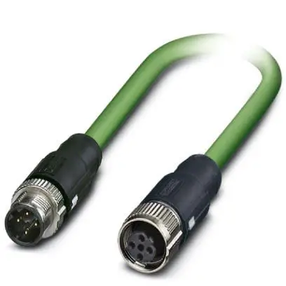 Produktfoto 1 von Phoenix Contact NBC Cat.5 Ethernet-Kabel, 10 m, Grün 4 Abgeschirmt Geschirmt, Aussen ø 6.5 mm Außen-ø , Polyvinylchlorid