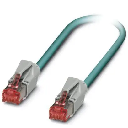 Produktfoto 1 von Phoenix Contact NBC Cat5e Ethernet-Kabel, 10 m, Blau 2 Abgeschirmt Geschirmt, Aussen ø 6.7 mm Außen-ø , Polyurethan