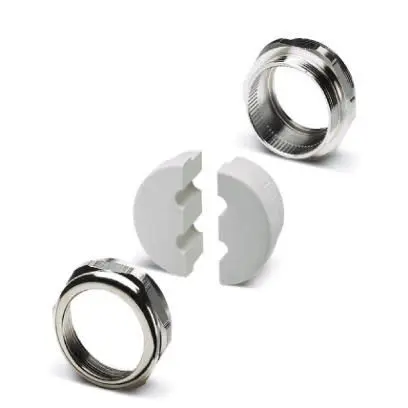 Produktfoto 1 von Phoenix Contact KV-M Kabelverschraubung, M50 Thermoplastisches Elastomer 8.5 mm/ 9 mm, IP65