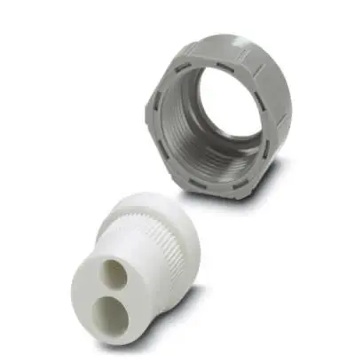 Produktfoto 1 von Phoenix Contact VC-K Kabelverschraubung, PG16 Thermoplastisches Elastomer Grau 5.5 mm/ 6 mm, IP65