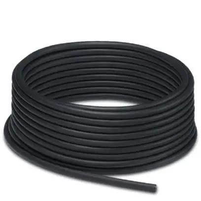 Produktfoto 1 von Phoenix Contact VS Cat.5 Ethernet-Kabel, 100 m, Schwarz 2 Abgeschirmt Geschirmt, Aussen ø 6.4 mm Außen-ø ,
