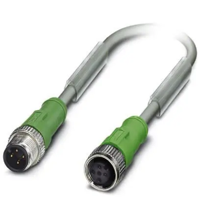 Produktfoto 1 von Phoenix Contact SAC, 4-polig Sensor-Betätigungselementkabel, M12, Gerade Stecker 4 / M12 Buchse, Länge 300 mm