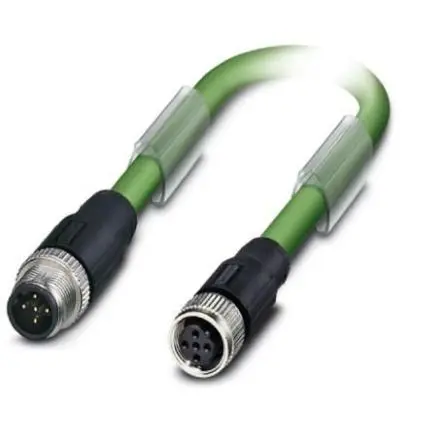 Produktfoto 1 von Phoenix Contact SAC, 5-polig Buskabel, M12, Gerade Stecker 5 / M12 Buchse, Länge 10 m