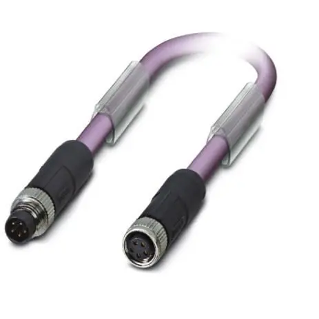 Produktfoto 1 von Phoenix Contact SAC, 5-polig Buskabel, M8, Gerade Stecker 5 / M8 Buchse, Länge 10 m