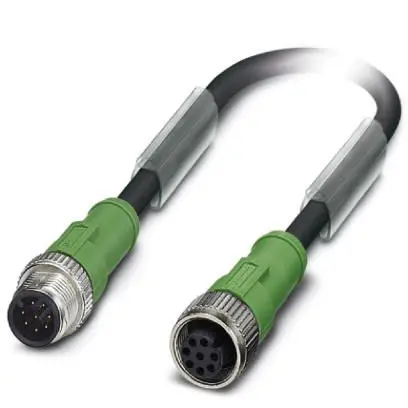 Produktfoto 1 von Phoenix Contact SAC, 8-polig Sensor-Betätigungselementkabel, M12, Gerade Stecker 8 / M12 Buchse, Länge 5 m