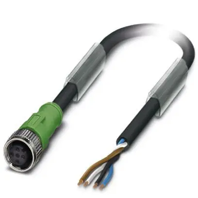 Produktfoto 1 von Phoenix Contact SAC, 4-polig Sensor-Betätigungselementkabel, M12, Gerade Buchse / Nicht abgeschlossen, Länge 20 m