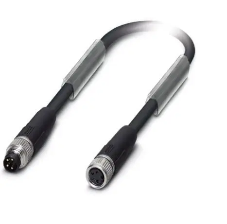 Produktfoto 1 von Phoenix Contact SAC, 4-polig Buskabel, M8, Gerade Stecker 4 / M8 Buchse, Länge 15 m