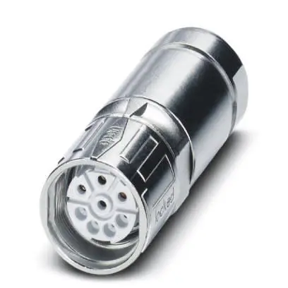 Produktfoto 1 von Phoenix Contact SF M23 M23 Rundsteckverbinder Buchse 6-polig Buchse 30A Kabel IP67