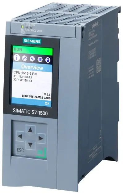 Produktfoto 1 von Siemens SIMATIC S7-1500 CPU-E/A-Einheit für SIMATIC 1,1 A