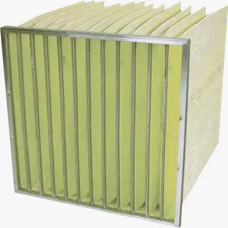 RS PRO JBT Glasfaser Taschenfilter, Typ Beutel, M5, 8-Taschen B: 592 mm H: 592 mm T: 535 mm