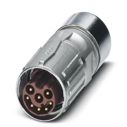 Produktfoto 1 von Phoenix Contact ST M17 M17 Rundsteckverbinder Stecker 8-polig Stecker 8A Kabel IP67