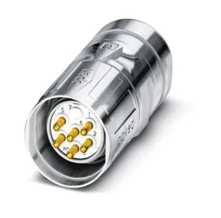Produktfoto 1 von Phoenix Contact SL M23 M23 Rundsteckverbinder Stecker 7-polig Stecker 20A Kabel IP67