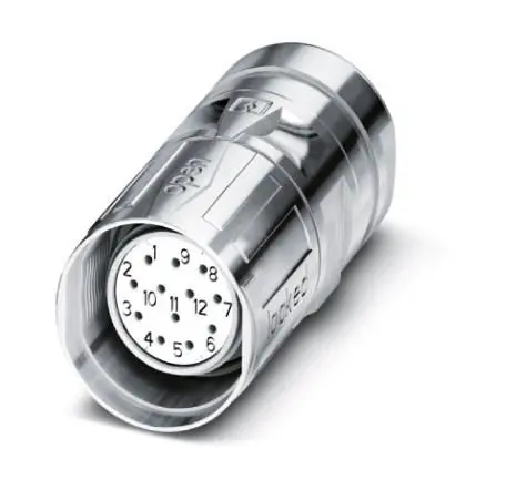 Produktfoto 1 von Phoenix Contact SL M23 M23 Rundsteckverbinder Buchse 19-polig Buchse 10A Kabel IP40