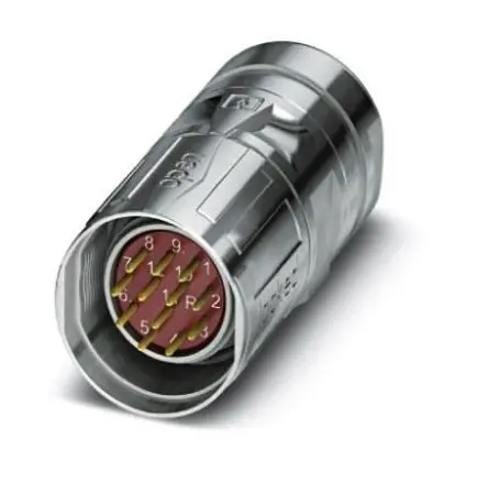 Produktfoto 1 von Phoenix Contact SL M23 M23 Rundsteckverbinder Stecker 17-polig Stecker 8A Kabel IP67