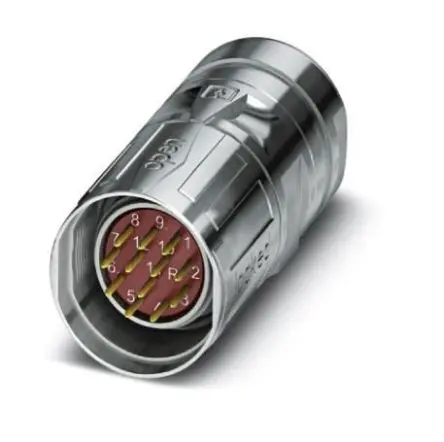Produktfoto 1 von Phoenix Contact SL M23 M23 Rundsteckverbinder Stecker 12-polig Stecker 8A Kabel IP67