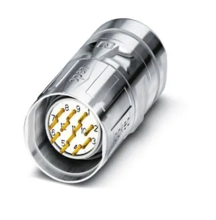 Produktfoto 1 von Phoenix Contact SL M23 M23 Rundsteckverbinder Stecker 17-polig Stecker 17A Kabel IP67