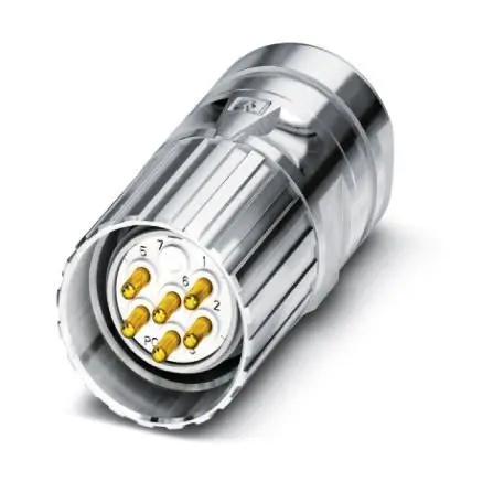 Produktfoto 1 von Phoenix Contact CA M23 M23 Rundsteckverbinder Stecker 7-polig Stecker 20A Kabel IP40