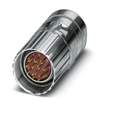 Produktfoto 1 von Phoenix Contact CA M23 M23 Rundsteckverbinder Stecker 12-polig Stecker 8A Kabel IP40