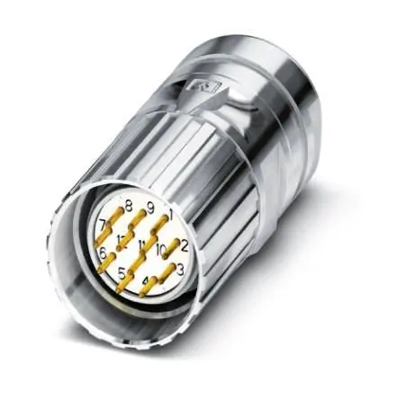 Produktfoto 1 von Phoenix Contact CA M23 M23 Rundsteckverbinder Stecker 17-polig Stecker 8A Kabel IP40