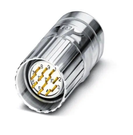 Produktfoto 1 von Phoenix Contact CA M23 M23 Rundsteckverbinder Stecker 17-polig Stecker 8A Kabel IP40