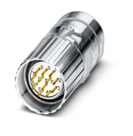 Produktfoto 1 von Phoenix Contact CA M23 M23 Rundsteckverbinder Stecker 12-polig Stecker 8A Kabel IP67