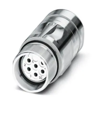 Produktfoto 1 von Phoenix Contact CA M23 M23 Rundsteckverbinder Buchse 9-polig Buchse 8.2A Kabel IP67