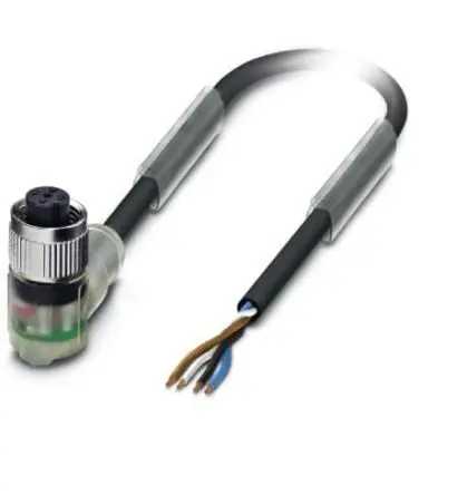 Produktfoto 1 von Phoenix Contact, 4-polig Sensor-Betätigungselementkabel, M12 Buchse, Länge 1.5 m