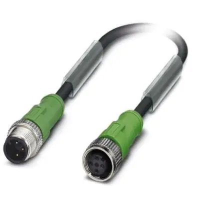 Produktfoto 1 von Phoenix Contact, 3-polig Sensor-Betätigungselementkabel, M12 Stecker 3 / M12 Buchse, Länge 300 mm