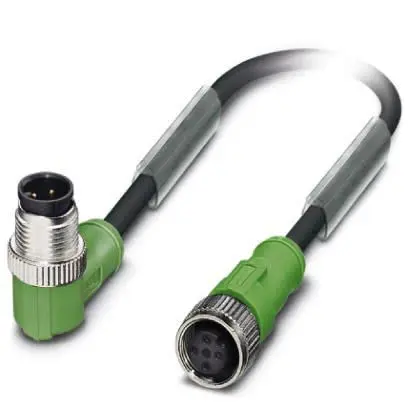 Produktfoto 1 von Phoenix Contact SAC, 4-polig Sensor-Betätigungselementkabel, M12 Stecker 4 / M12, Gerade Buchse, Länge 300 mm