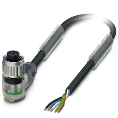 Produktfoto 1 von Phoenix Contact, 5-polig Sensor-Betätigungselementkabel, M12 Buchse, Länge 3 m