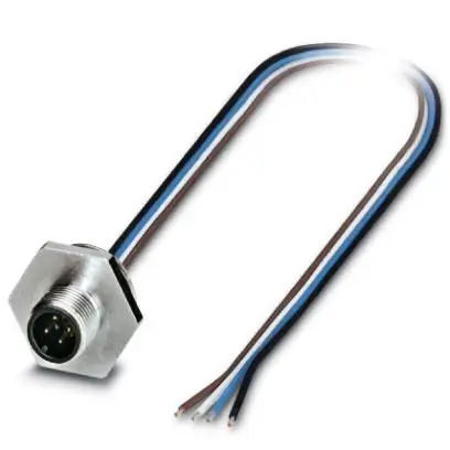 Produktfoto 1 von Phoenix Contact SAC, 4-polig Sensor-Betätigungselementkabel, M12 Stecker / Freies Ende Buchse, Länge 500 mm