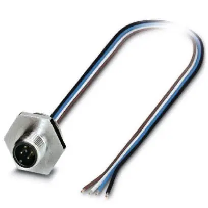 Produktfoto 1 von Phoenix Contact SAC, 4-polig Sensor-Betätigungselementkabel, M12 Stecker / Freies Ende Buchse, Länge 500 mm