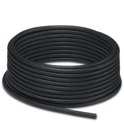 Produktfoto 1 von Phoenix Contact VS Cat.5 Ethernet-Kabel, 100 m, Schwarz 2 Abgeschirmt Geschirmt, Aussen ø 6.4 mm Außen-ø ,