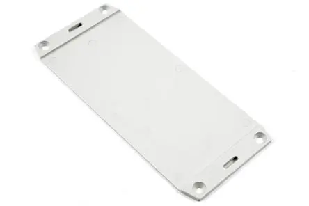 Produktfoto 1 von Hammond ABS-Kunststoff Satinierte Struktur Befestigungsflansch, 3.01Zoll Gehäuse 1591D x 177.038 mm