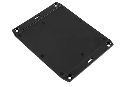 Produktfoto 1 von Hammond ABS-Kunststoff Satinierte Struktur Befestigungsflansch, 4.59Zoll 1591U/V-Gehäuse x 145.288 mm