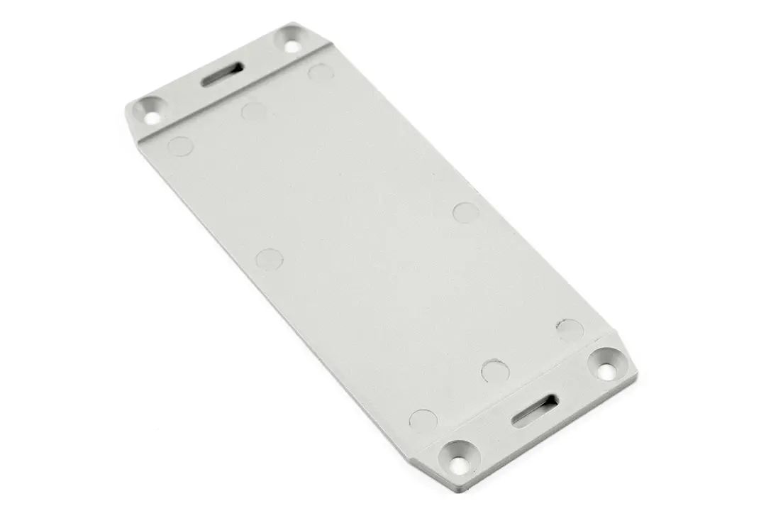 Produktfoto 1 von Hammond ABS-Kunststoff Satinierte Struktur Befestigungsflansch, 2.31 in Gehäuse 1591B x 137.414 mm