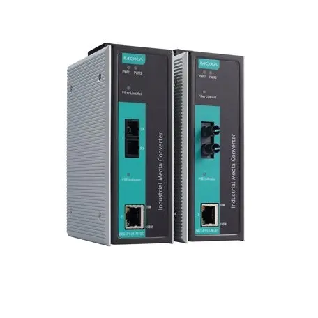 MOXA Ethernet-Medienkonverter 100Mbps, Voll-Duplex, Singlemode 40 km 100 Mbps, Anschluss: RJ45, 10/100 T