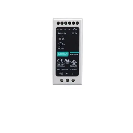 Produktfoto 1 von MOXA MDR Power Supply DIN-Schienen Netzteil Getaktet 24V dc / 2.5A 60W 85 → 264 V ac / 120 → 370V dc