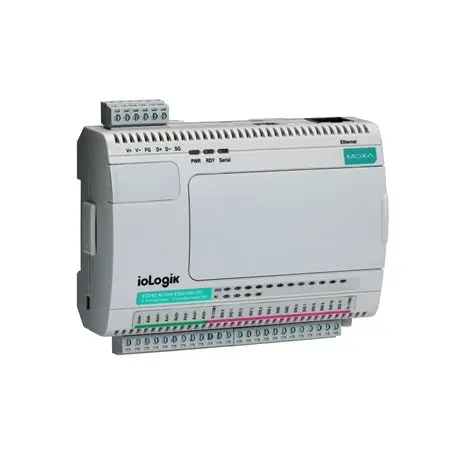 Produktfoto 1 von MOXA ioLogik E2200 Ethernet-Fernbedienung für MX-AOPC UA Server Digital Eingang ioLogik Digital Ausgang