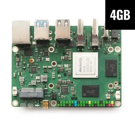 Produktfoto 1 von Okdo ROCK SBC – Board Single-Board-Computer ROCK 5 Modell B, 4 GB